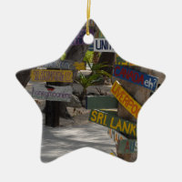 Sign Post Rum Point Grand Cayman