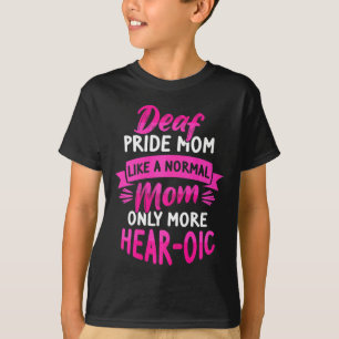 Signage Language Deaf Awareness ASL und Deaf Pride T-Shirt