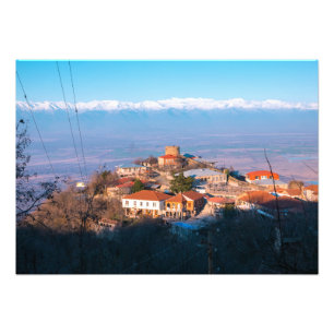 Signagi Sighnaghi Georgia, Stadt der Liebe Fotodruck