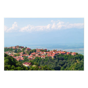 Signagi Sighnaghi Georgia, Stadt der Liebe Fotodruck