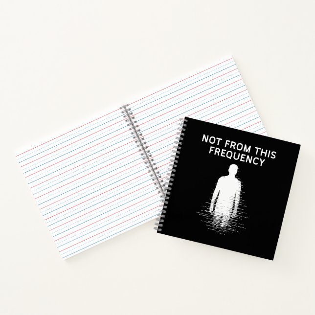 Signal 963 - nicht aus diesem Frequenzglitchcore Notizbuch (Innenseite)