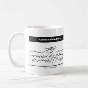 Signal-Ausschnitts-Kaffee-Tasse Tasse