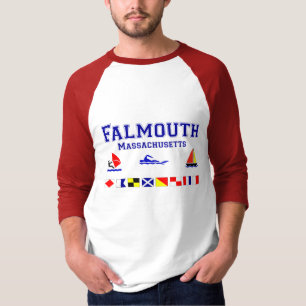 Signal-Flagge Falmouths MA T-Shirt