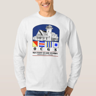 Signal-Flaggen-lange Hülse T T-Shirt