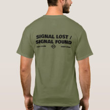 Signal verloren Signal gefunden, Rücktext-Slogan