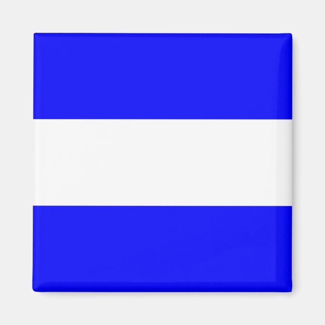 Signalbuchstabe J (Juliett) Magnet (Vorne)