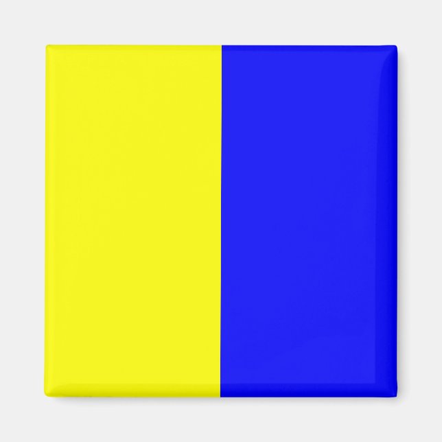 Signalbuchstabe K (Kilo) Magnet (Vorne)