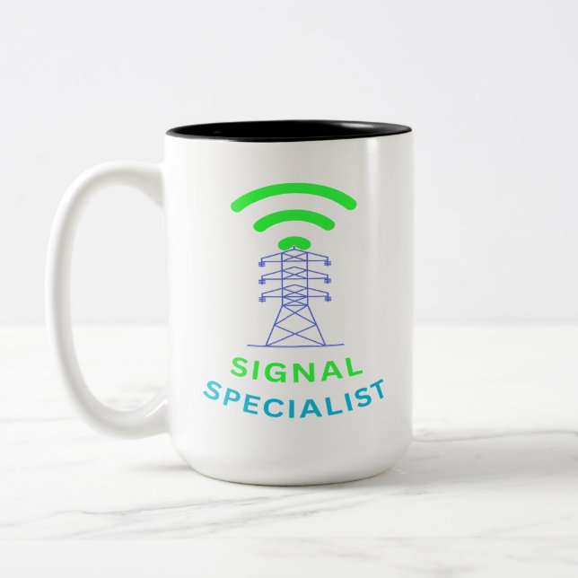 Signalexperte Zweifarbige Tasse (Links)