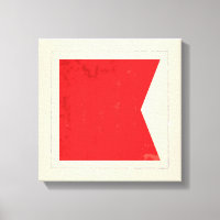 Signalflagge "B" für den Buchstaben