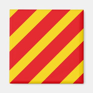 Signalflagge Buchstabe Y Magnet