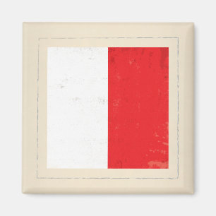 Signalflagge "H" für den optischen Buchstaben Magnet