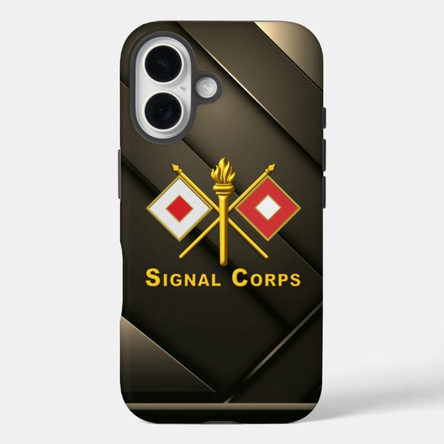 Signalkorps Case-Mate iPhone Hülle (Rückseite)
