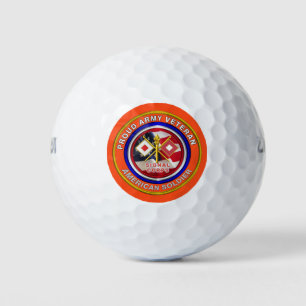 Signalkorps der Proud-Armee Veteran Golfball