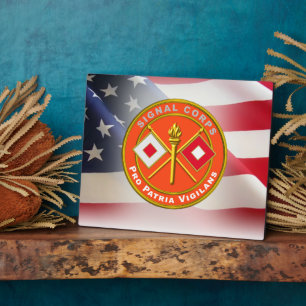 Signalkorps Fotoplatte