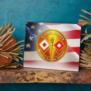 Signalkorps Fotoplatte