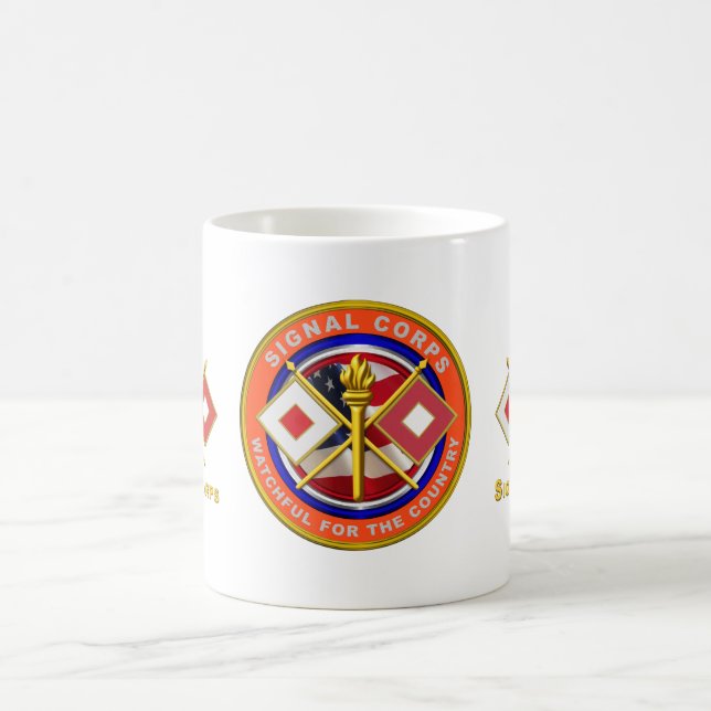 Signalkorps Veteran  Kaffeetasse (Mittel)