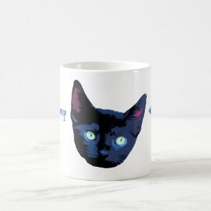 Signalton-Signalton BONK Kätzchen-Katzen-Tasse Kaffeetasse