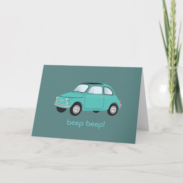 Signalton-Signalton! Geburtstags-Karte Karte (Vorderseite)