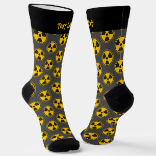 Signaltonsocken mit Radioaktivität Socken
