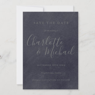 Signatur auf der Tafel: Hochzeit speichern Sie die Save The Date