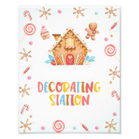 Signatur der Gingerbread House Decoration