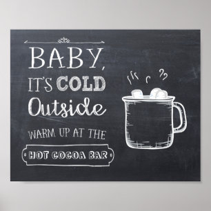 Signatur der Hot Chocolate Poster