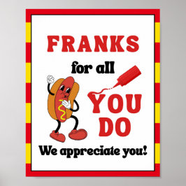 Signatur der Wertungswoche, Zeichen für die Mitarb Poster