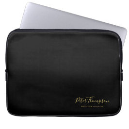 Signatur für Business Script Laptopschutzhülle