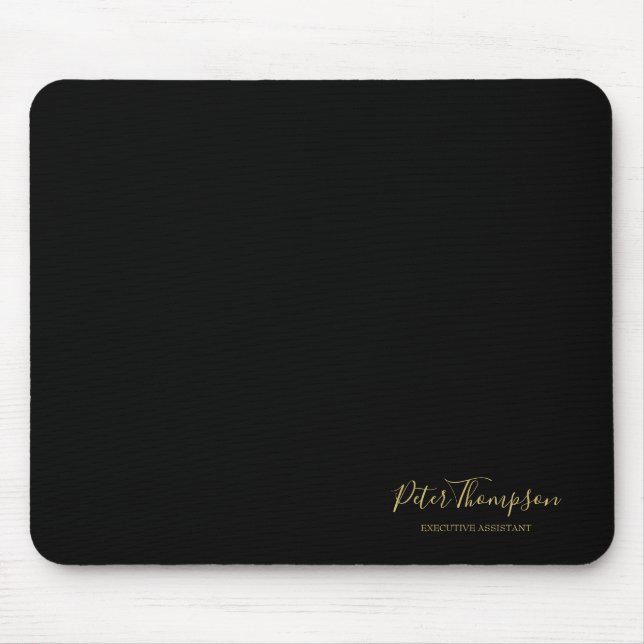 Signatur für Business Script Mousepad (Vorne)