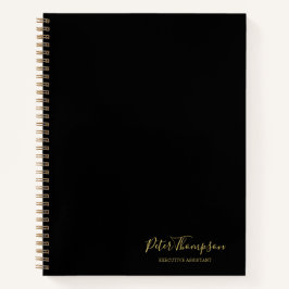 Signatur für Business Script Notizbuch