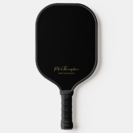 Signatur für Business Script Pickleball Schläger