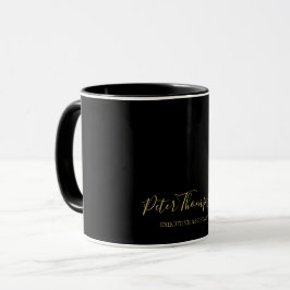 Signatur für Business Script Tasse