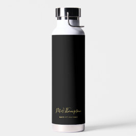 Signatur für Business Script Trinkflasche