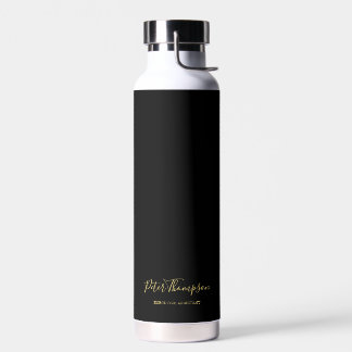 Signatur für Business Script Trinkflasche