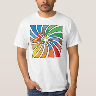 Signatur-Kunst Gerecycelt T-Shirt
