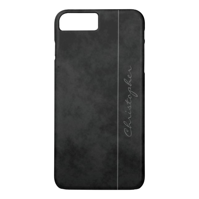 Signatur mit dem Titel Black Handsome iPhone 7 Plu Case-Mate iPhone Hülle (Rückseite)