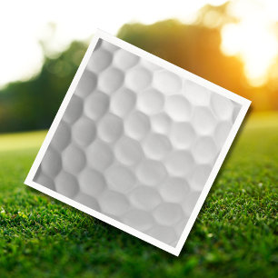 Signatur-Serie Golfball-Geschenke Serviette