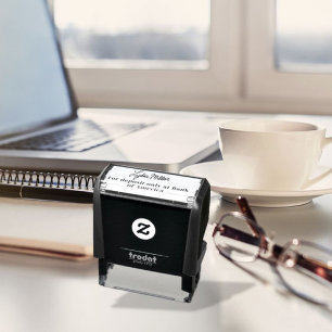 Signature-Briefmarke für elektronische Mobileinlag Permastempel