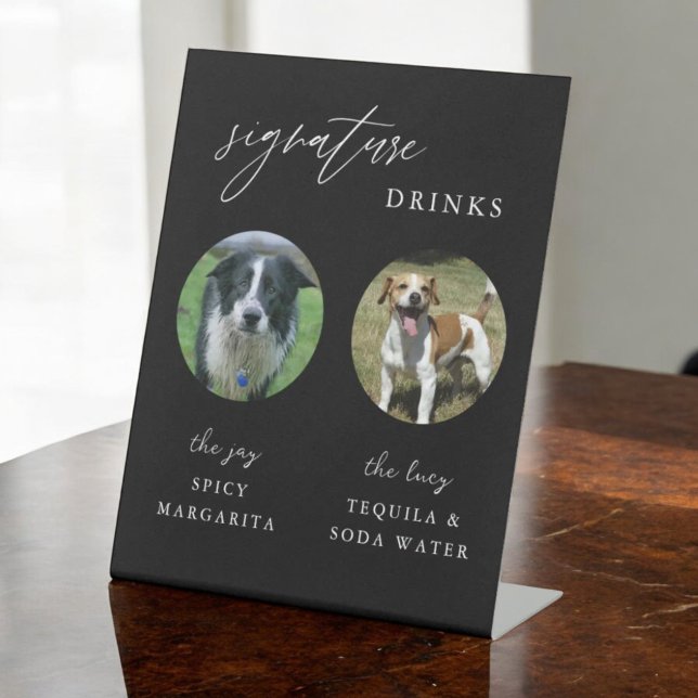 Signature Cocktail Bar Sign Sockelschild (Von Creator hochgeladen)