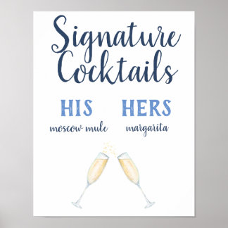 Signature-Cocktails Poster