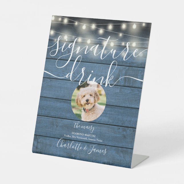 Signature Drink Sockelschild (Vorderseite)