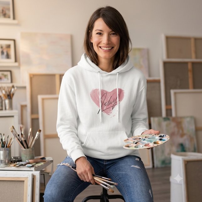 Signature Heart Design Hoodie (Von Creator hochgeladen)