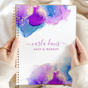 Signature Script Lila Blue Alcohol Tinte Planer