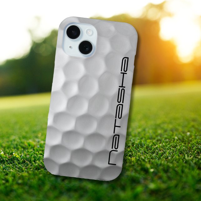 Signature Series Personalisierte Golfball-Geschenk Case-Mate iPhone Hülle (Von Creator hochgeladen)