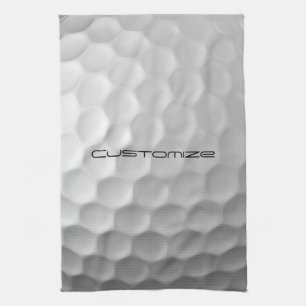Signature Series Personalisierte Golfball-Geschenk Geschirrtuch