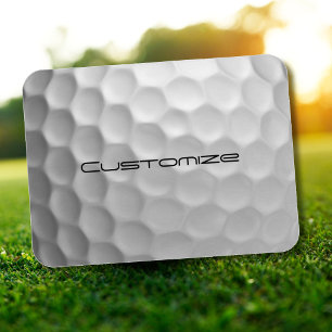 Signature Series Personalisierte Golfball-Geschenk Magnet