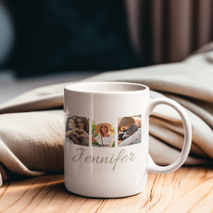 Signature Strip Collage Kaffeetasse