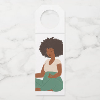 "Signature-Touch - Custom Hang Tag with Design" Flaschenanhänger