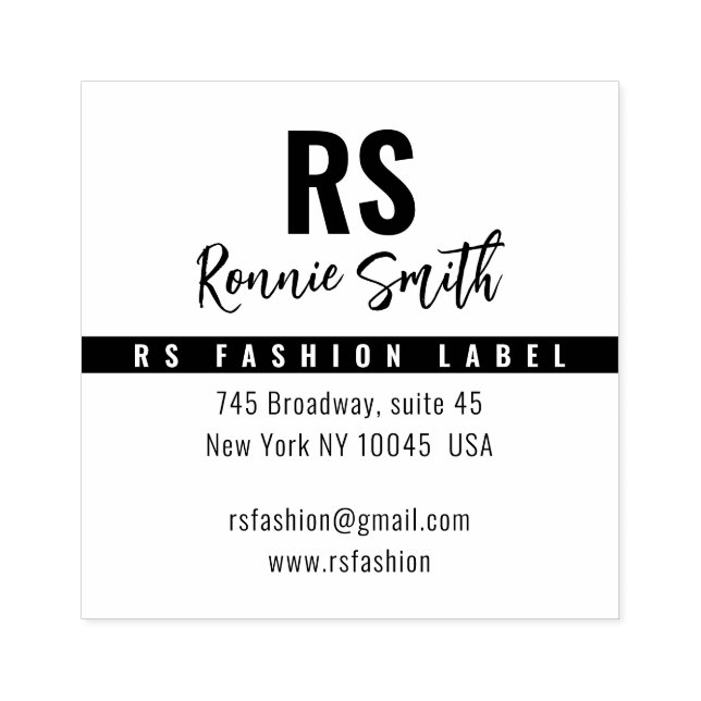 Signature Wood Art Briefmarke Gummistempel (Prägung)