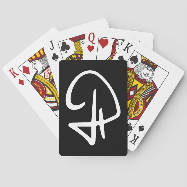 Signaturensammlung - Spielkarten (Rückseite)